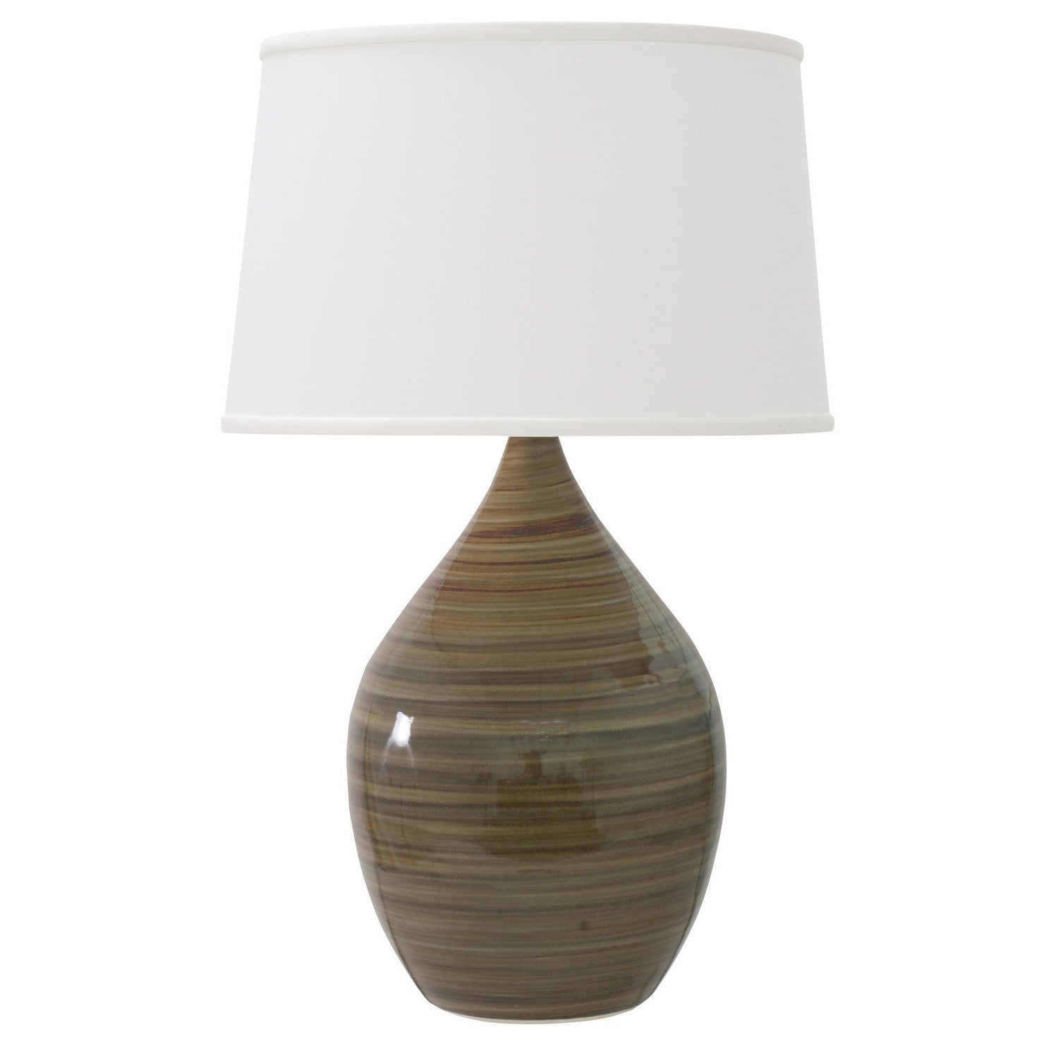 House of Troy - GS302-TE - One Light Table Lamp - Scatchard - Tigers Eye