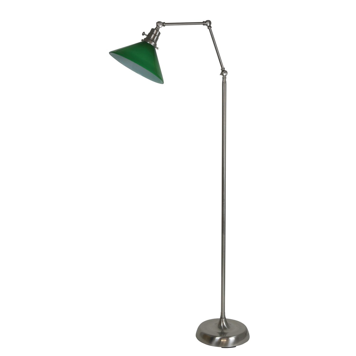 House of Troy - OT600-SN-GR - One Light Floor Lamp - Otis - Satin Nickel