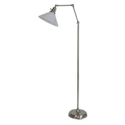 House of Troy - OT600-SN-WT - One Light Floor Lamp - Otis - Satin Nickel