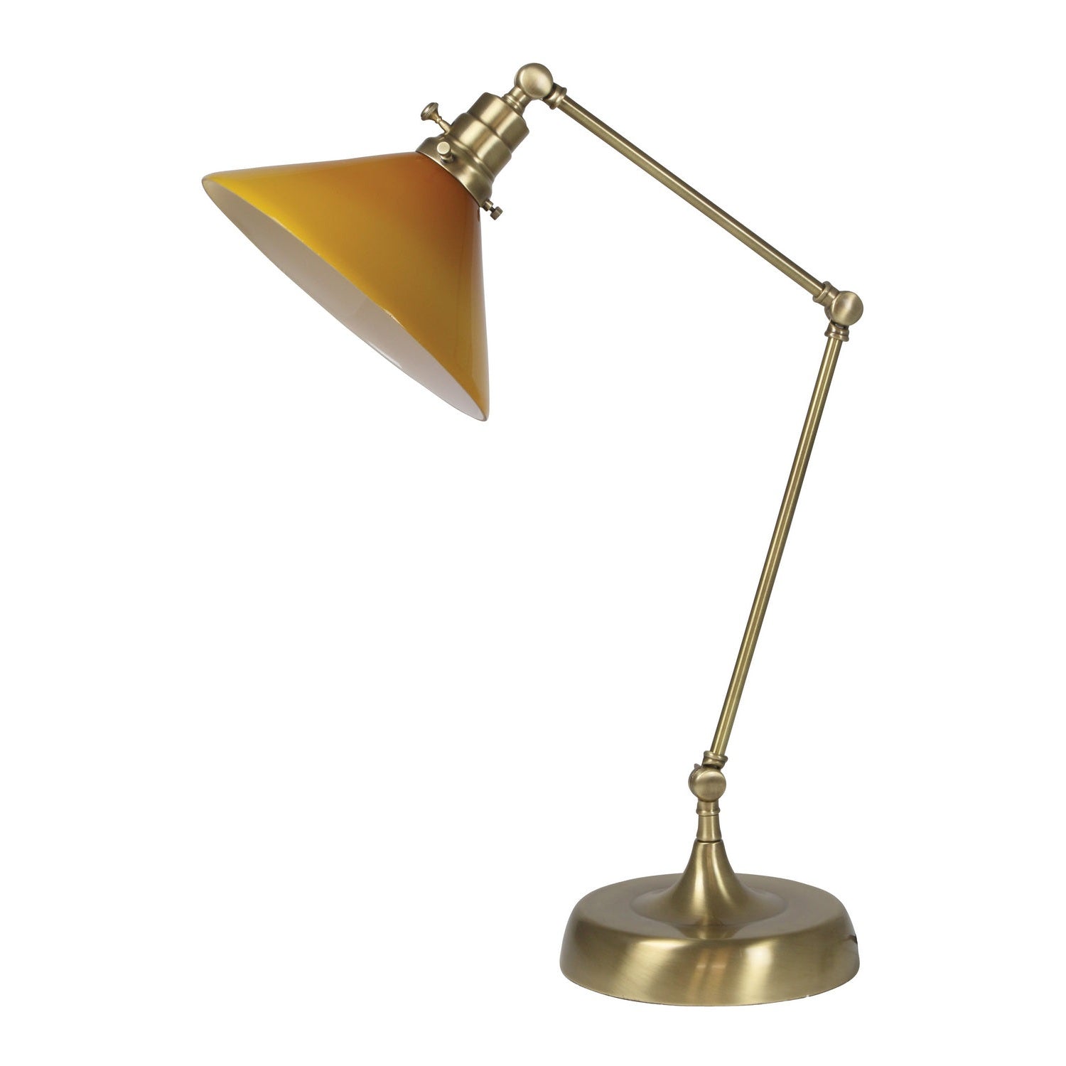 House of Troy - OT650-AB-AM - One Light Table Lamp - Otis - Antique Brass