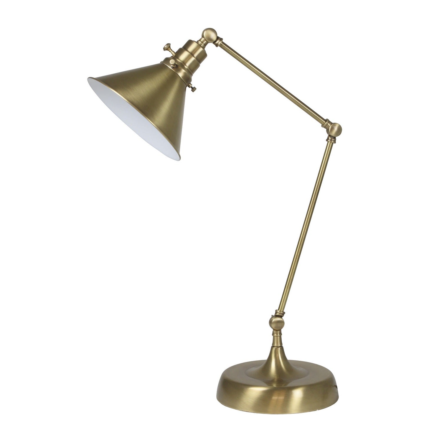 House of Troy - OT650-AB-MS - One Light Table Lamp - Otis - Antique Brass