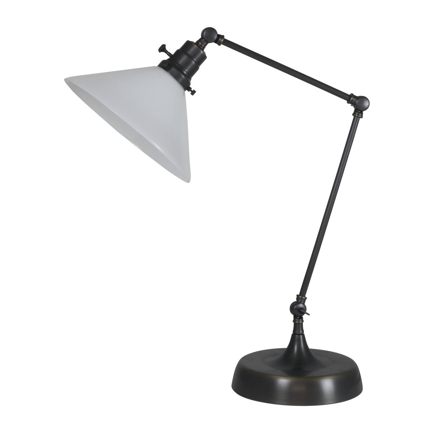House of Troy - OT650-OB-WT - One Light Table Lamp - Otis - Oil Rubbed Bronze