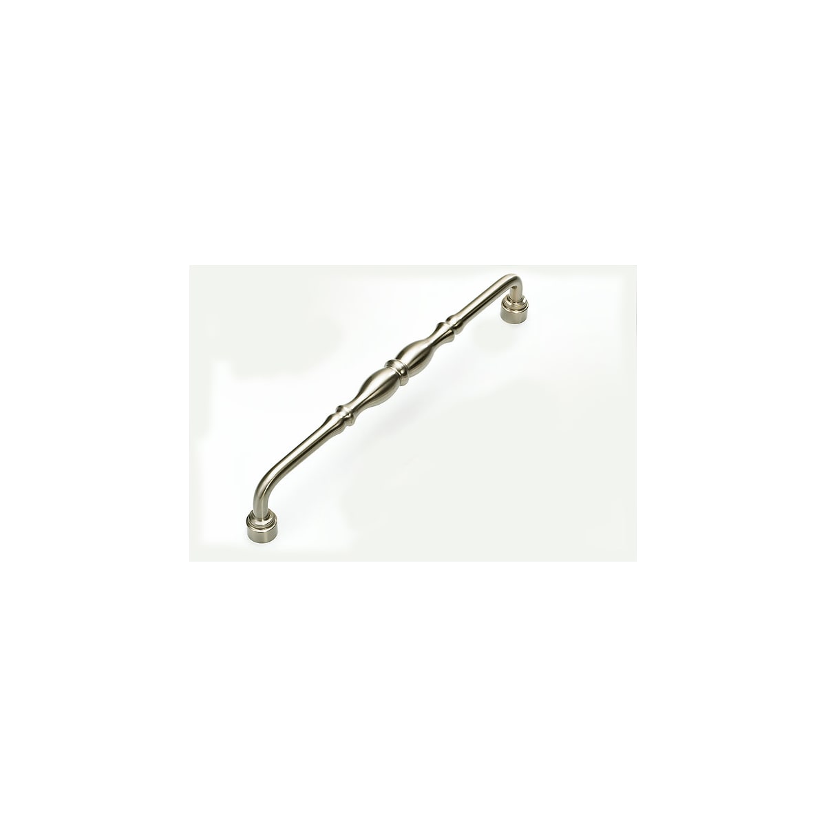 Colonial 12" Center to Center Traditional Knuckled Handle Solid Brass Appliance Pull / Cabinet Pull