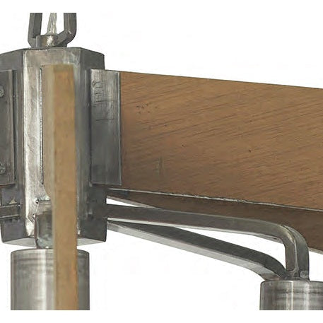 Varaluz - 268C09SLW - Nine Light Chandelier - Lofty - Steel
