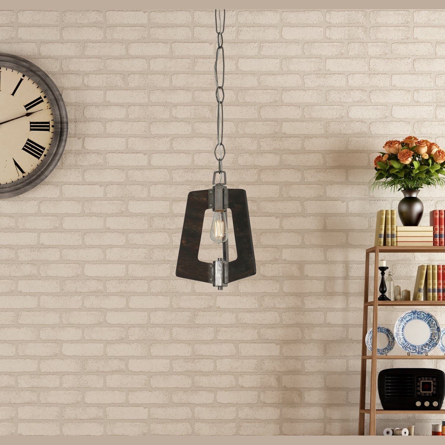 Varaluz - 268M01SL - One Light Mini Pendant - Lofty - Steel