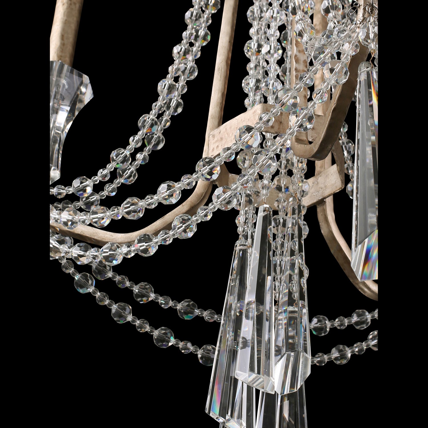 Varaluz - 270C03TR - Three Light Chandelier - Barcelona - Transcend Silver