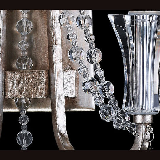 Varaluz - 270W02TR - Two Light Wall Sconce - Barcelona - Transcend Silver