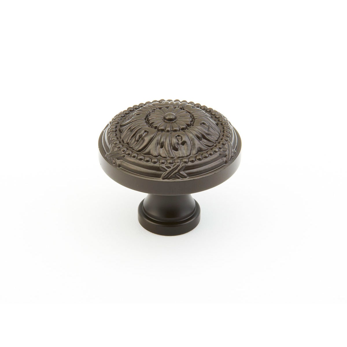 Versailles 1-1/2" Traditional Luxury Solid Brass Round Cabinet Knob