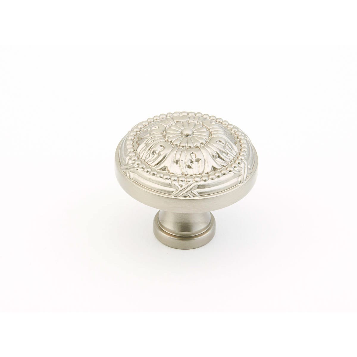 Versailles 1-1/2" Traditional Luxury Solid Brass Round Cabinet Knob