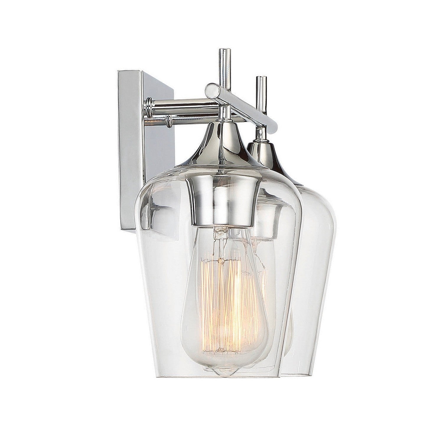 Savoy House - 8-4030-2-11 - Two Light Bath Bar - Octave - Polished Chrome