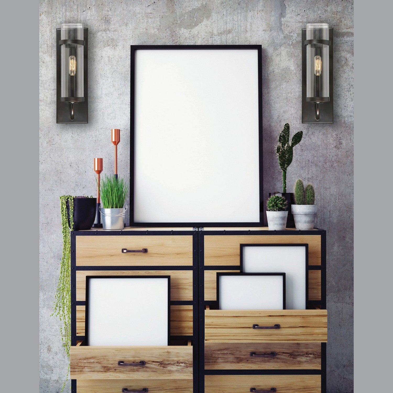 Savoy House - 9-6054-1-13 - One Light Wall Sconce - Tulsa - English Bronze