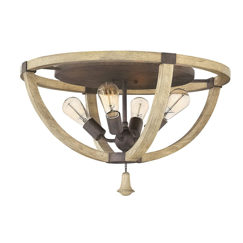 Fredrick Ramond - FR40571IRR - LED Flush Mount - Middlefield - Iron Rust