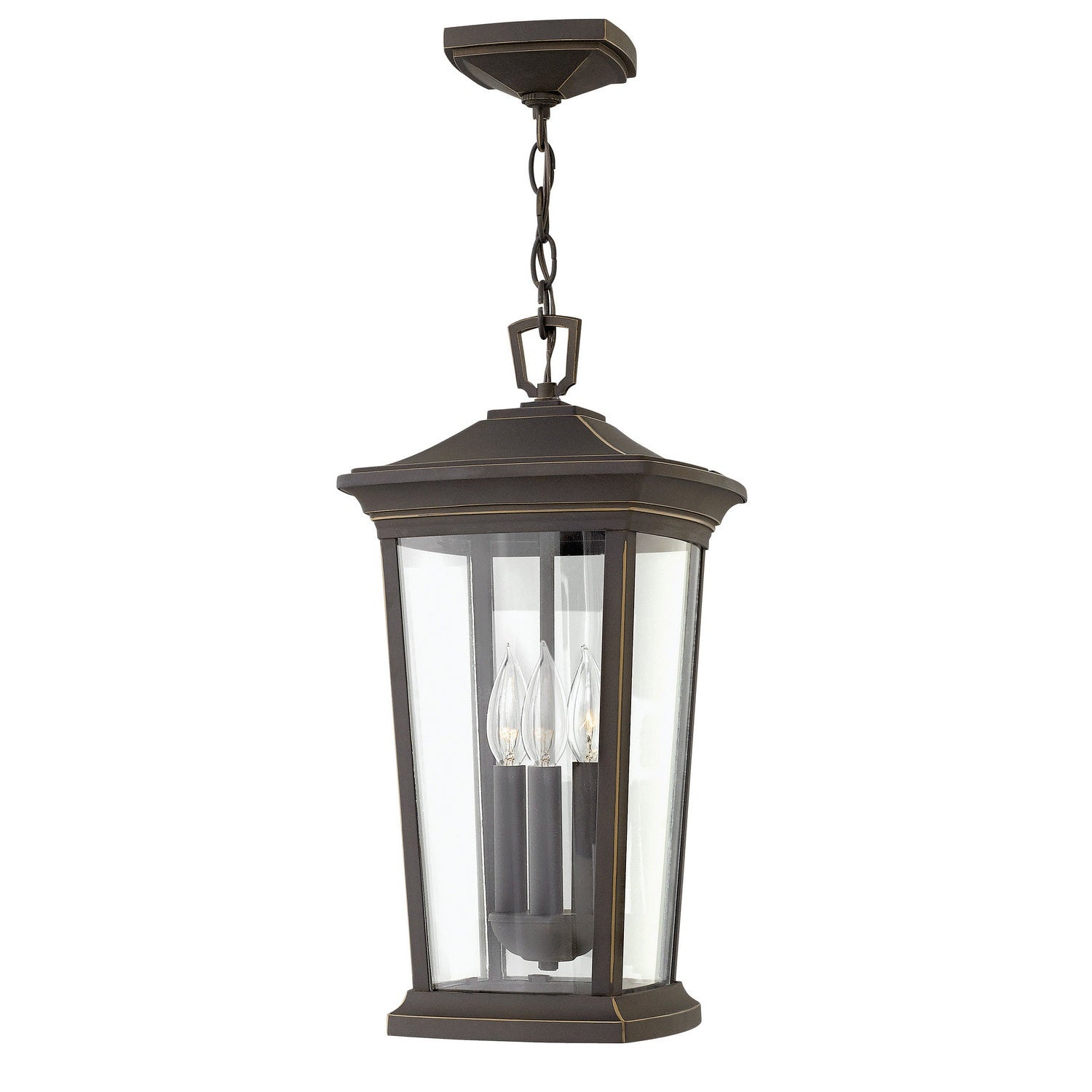 Hinkley - 2362OZ - LED Hanging Lantern - Bromley - Oil Rubbed Bronze