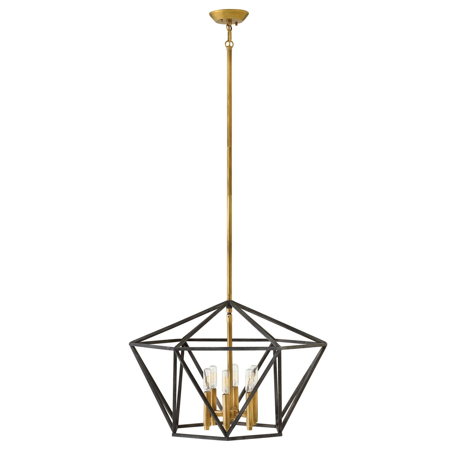 Hinkley - 3576DZ - LED Chandelier - Theory - Aged Zinc