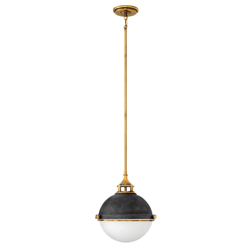 Hinkley - 4834DZ - LED Pendant - Fletcher - Aged Zinc