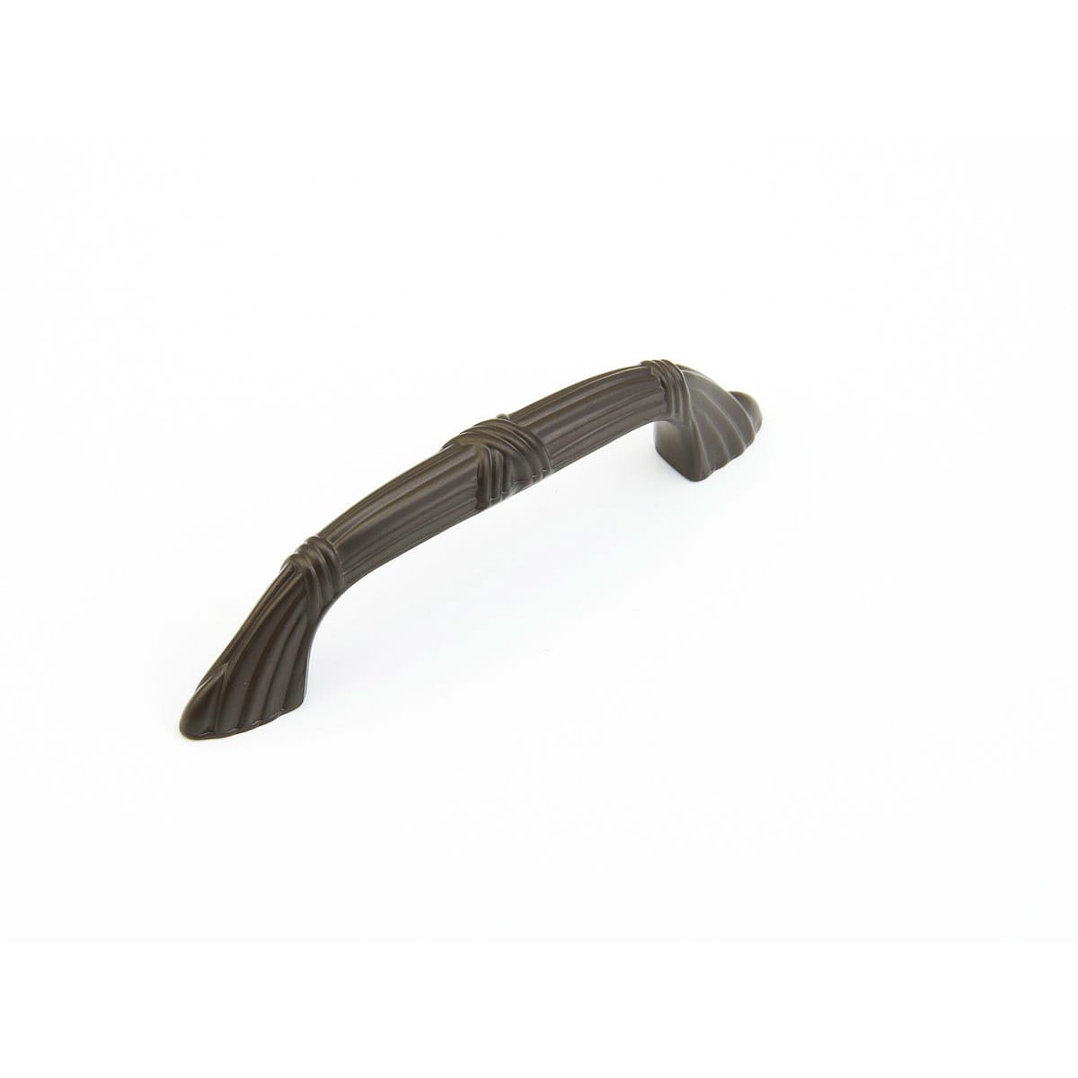 Schaub and Company - 754-10B - Versailles 3-1/2" French Baroque Solid Brass Cabinet Handle / Drawer Pull in Oil Rubbed Bronze