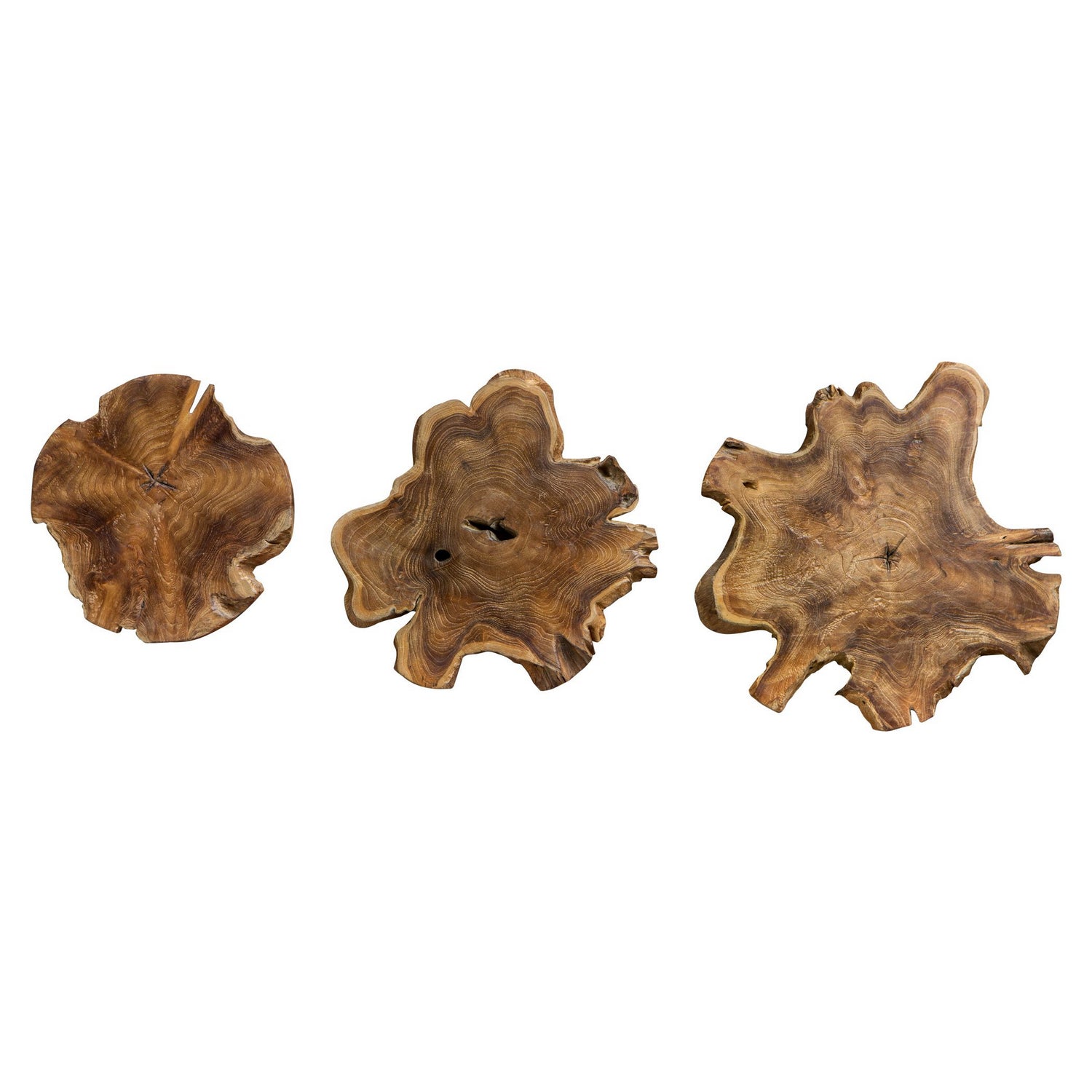 Uttermost - 04085 - Wall Art - Kalani - Natural Teak Wood