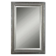 Uttermost - 14411 B - Mirror - Triple Bead - Silver Leaf w/Light Gray Glaze