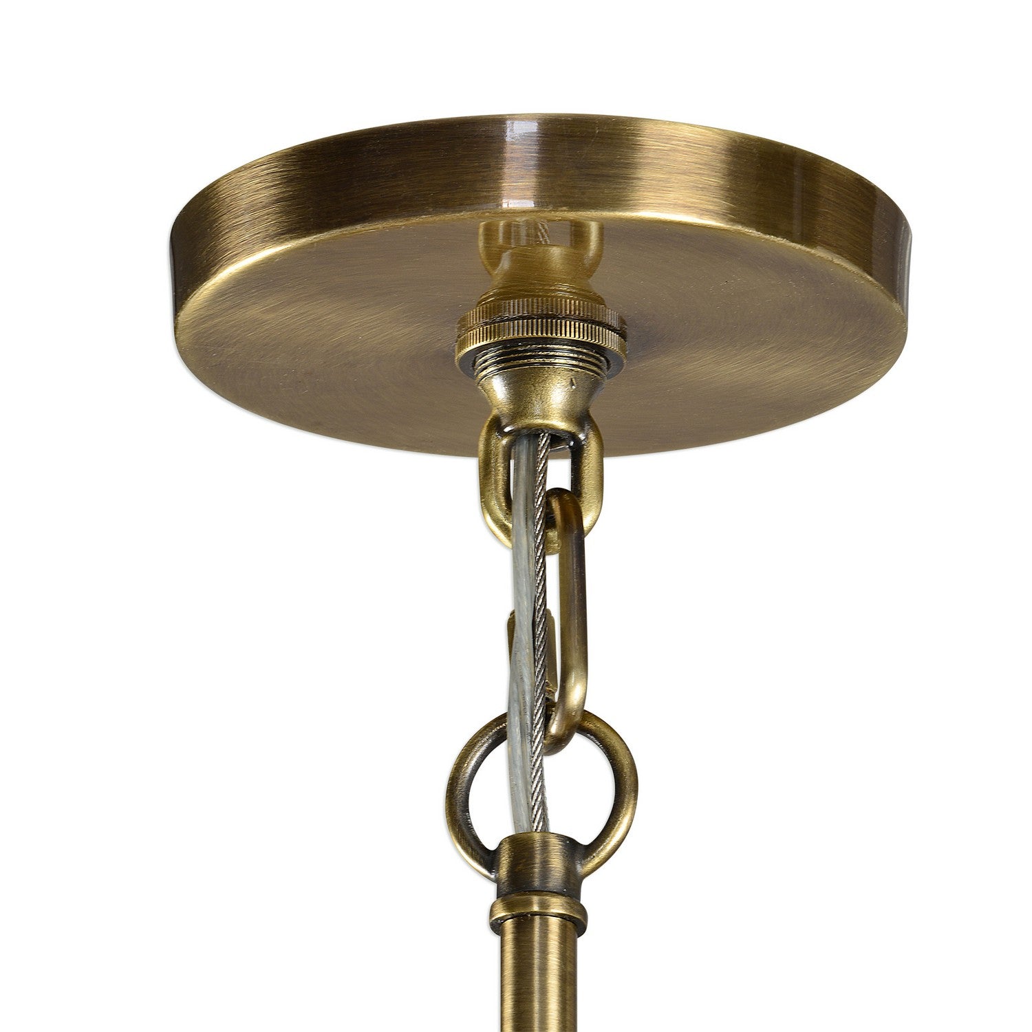 Uttermost - 21297 - 12 Light Chandelier - Marinot - Antique Brass