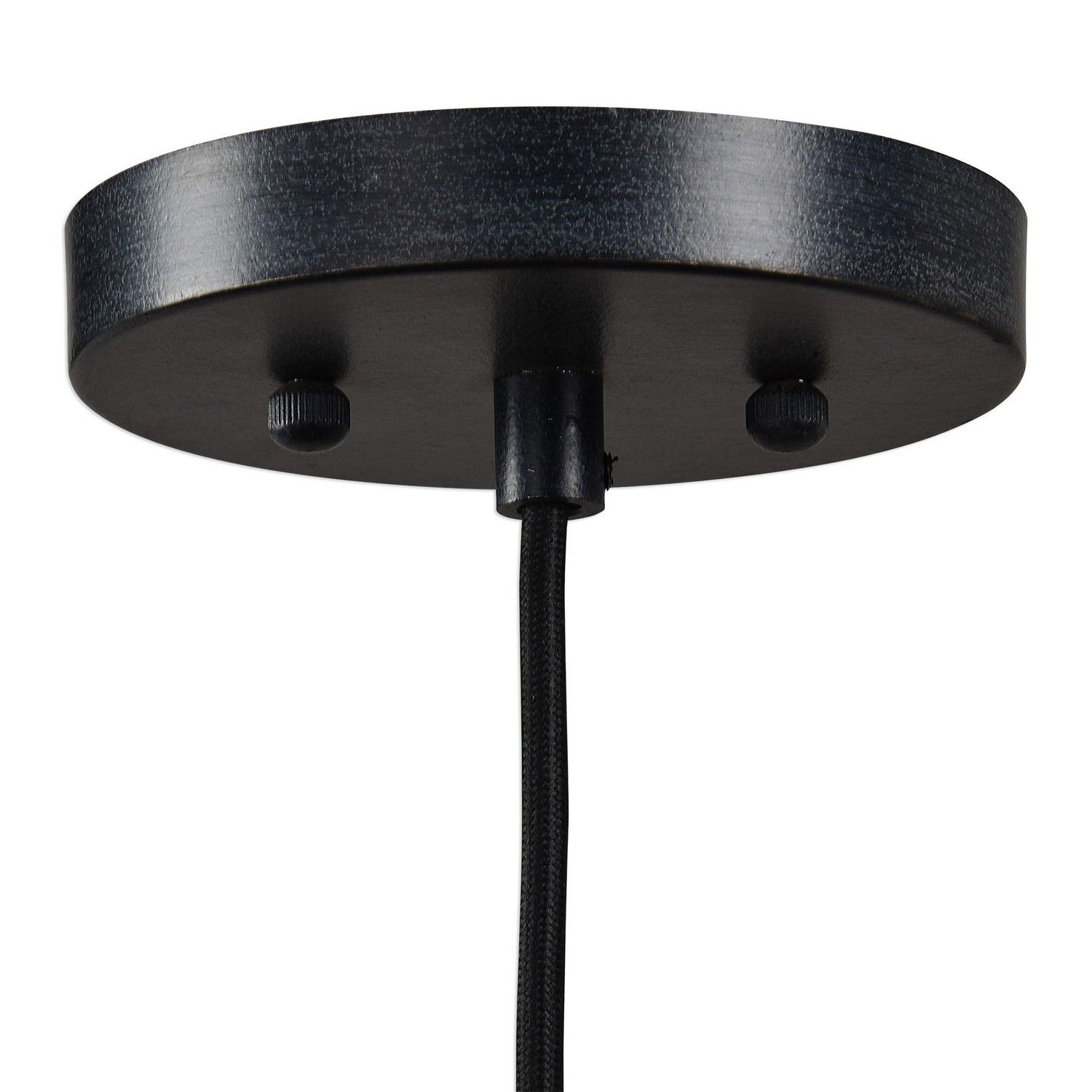 Uttermost - 22101 - One Light Mini Pendant - Lansing - Textured Black