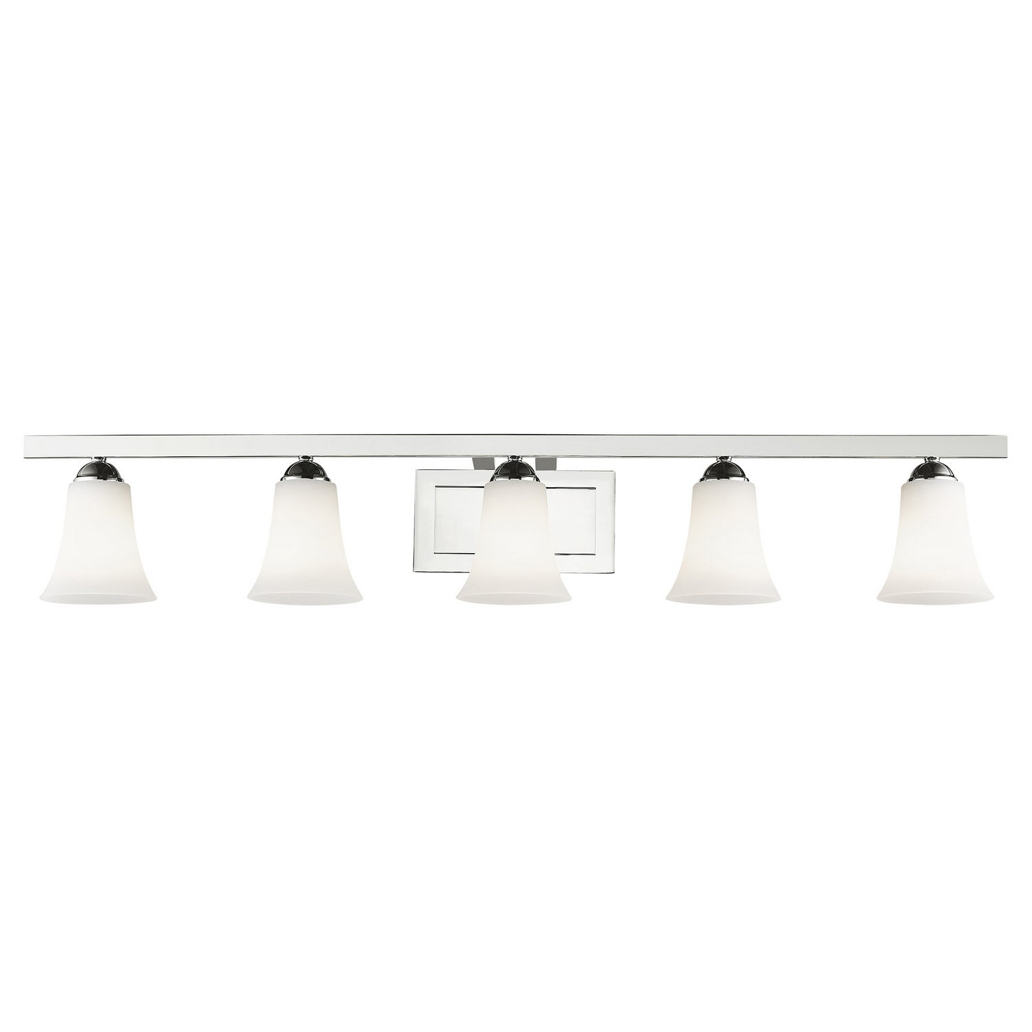 Livex Lighting - 6485-05 - Five Light Bath Vanity - Ridgedale - Polished Chrome