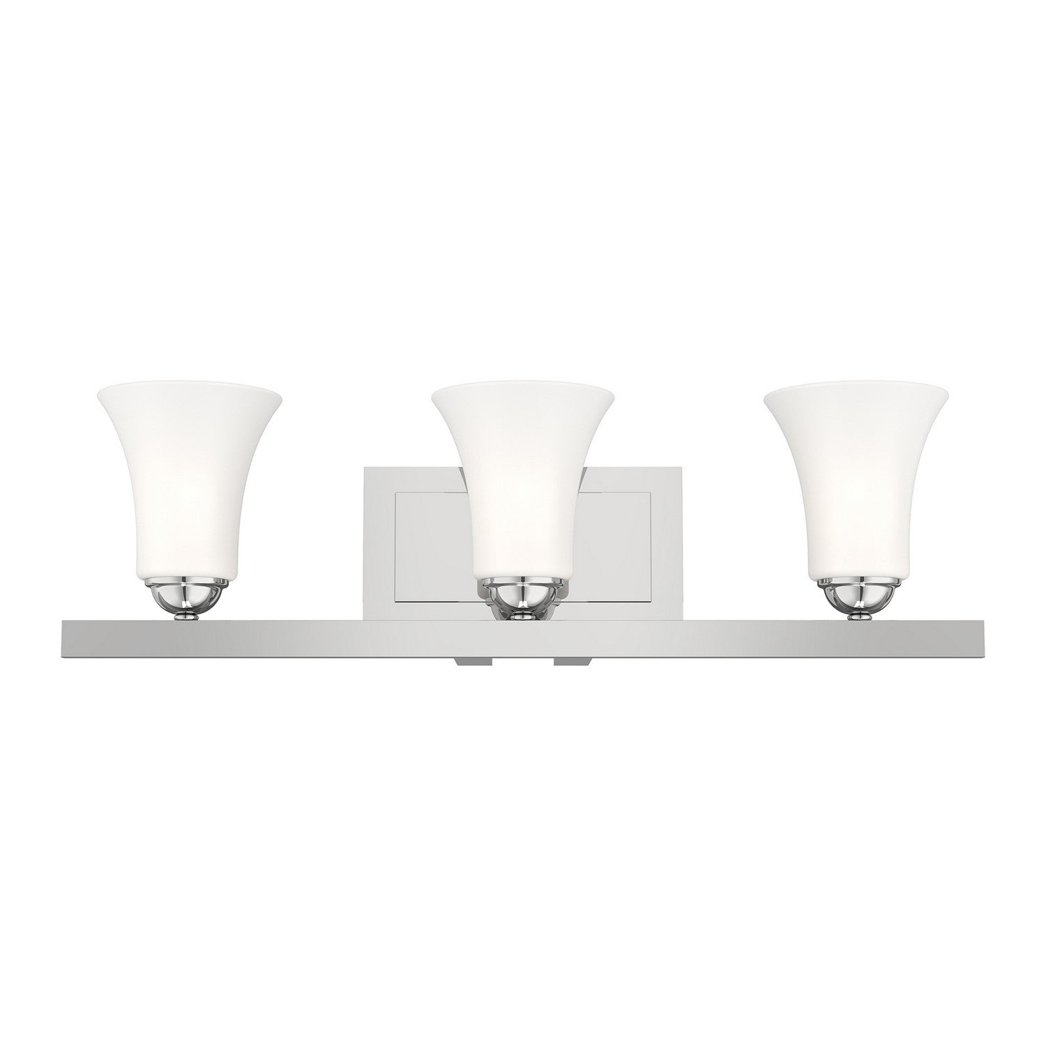 Livex Lighting - 6493-05 - Three Light Bath Vanity - Ridgedale - Polished Chrome
