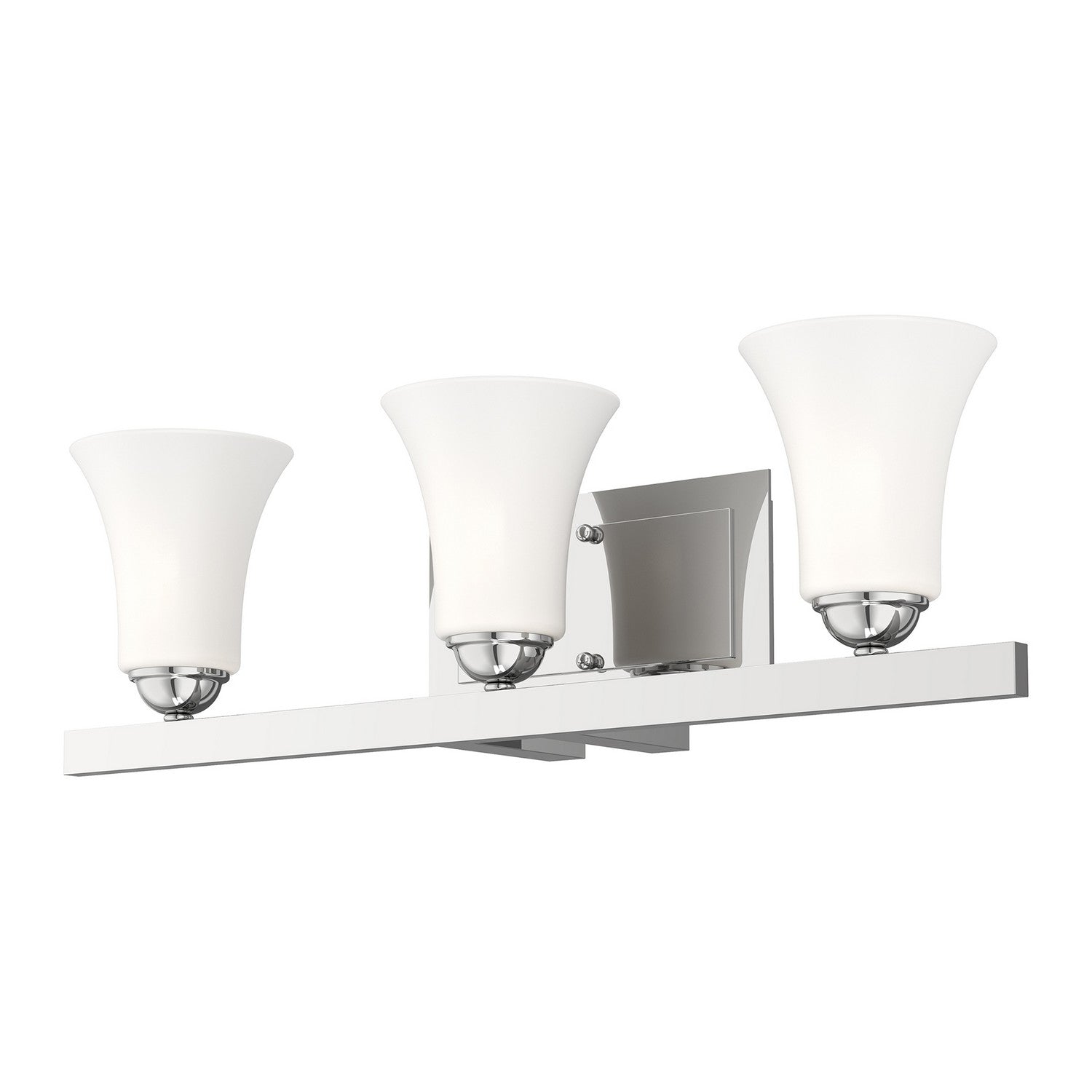 Livex Lighting - 6493-05 - Three Light Bath Vanity - Ridgedale - Polished Chrome