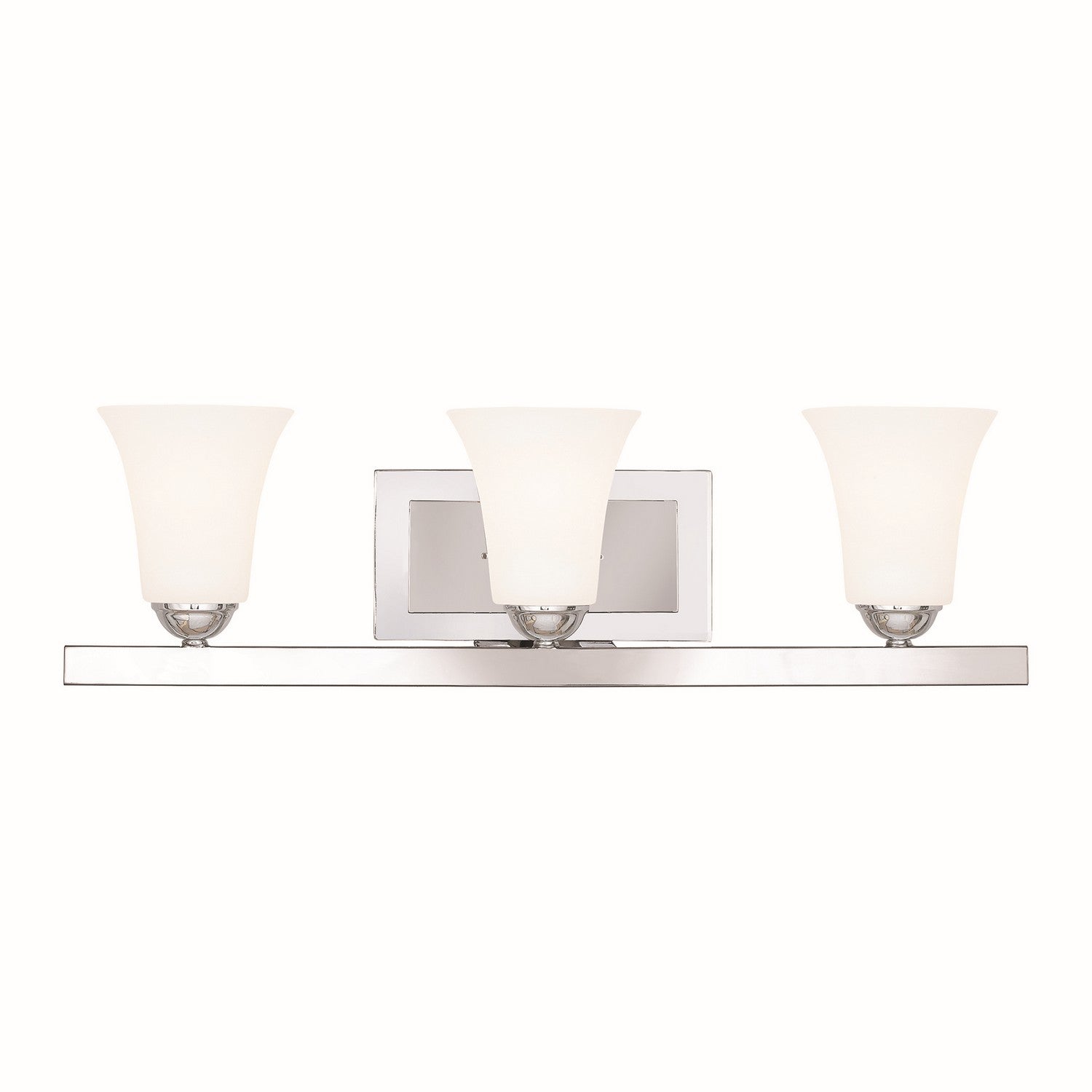 Livex Lighting - 6493-05 - Three Light Bath Vanity - Ridgedale - Polished Chrome