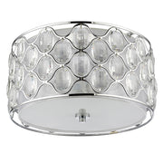 Acclaim Lighting - IN51087PN - Three Light Flush Mount - Isabella - Polished Nickel