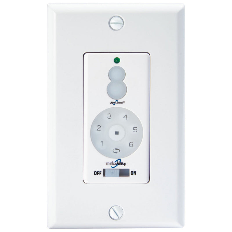 Minka Aire - WC600 - Dc Fan Wall Remote Control Full Function - Minka Aire - White