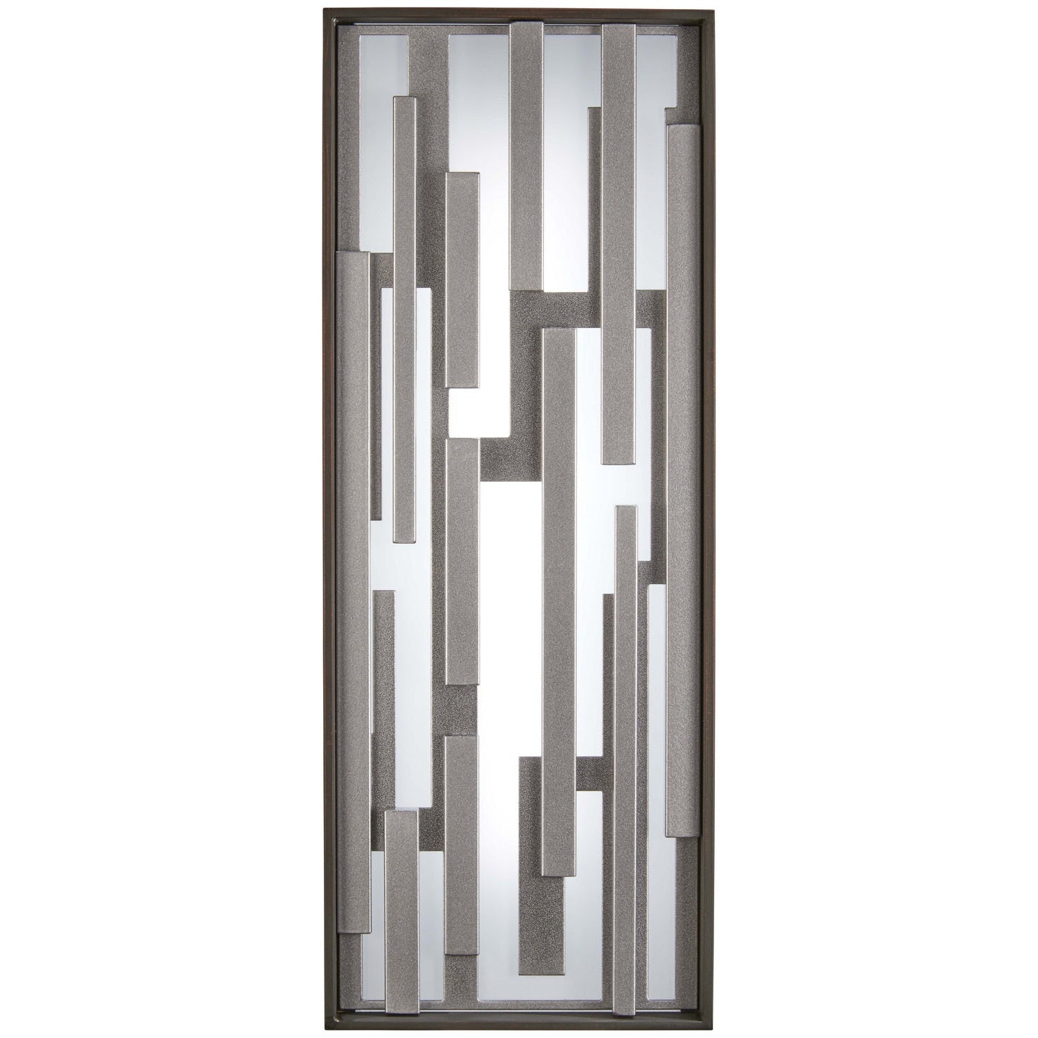 George Kovacs - P1272-650-L - LED Pocket - Bars - Bronze W/Silver