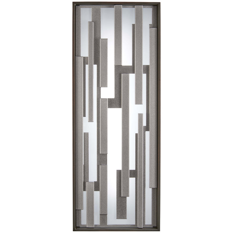 George Kovacs - P1272-650-L - LED Pocket - Bars - Bronze W/Silver