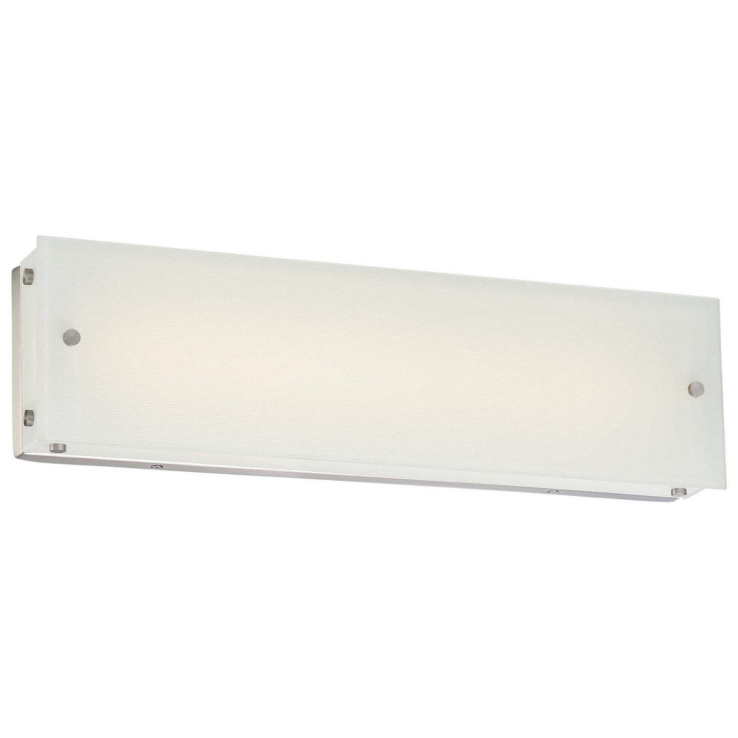 George Kovacs - P1323-084-L - LED Bath - Button - Brushed Nickel