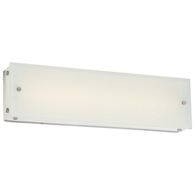 George Kovacs - P1323-084-L - LED Bath - Button - Brushed Nickel