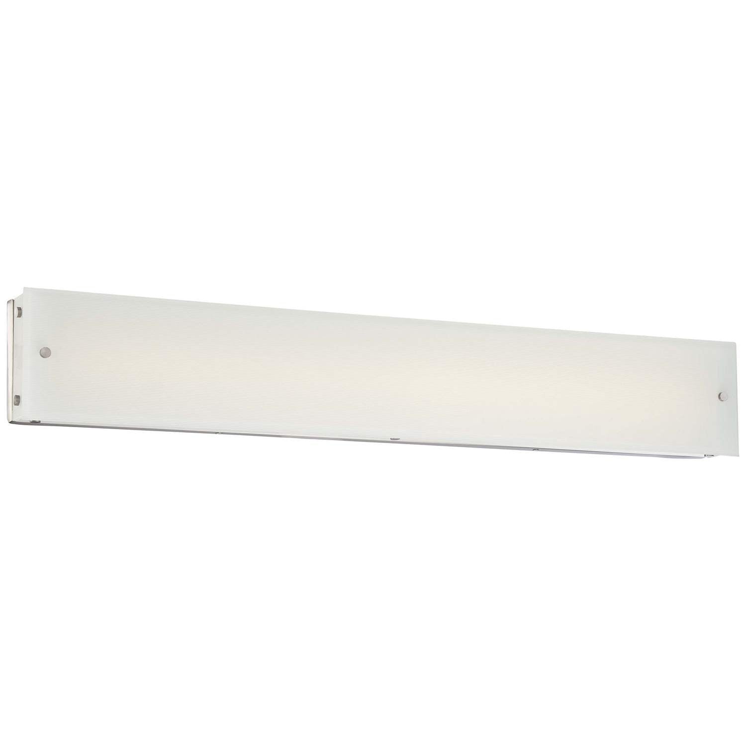 George Kovacs - P1324-084-L - LED Bath - Button - Brushed Nickel