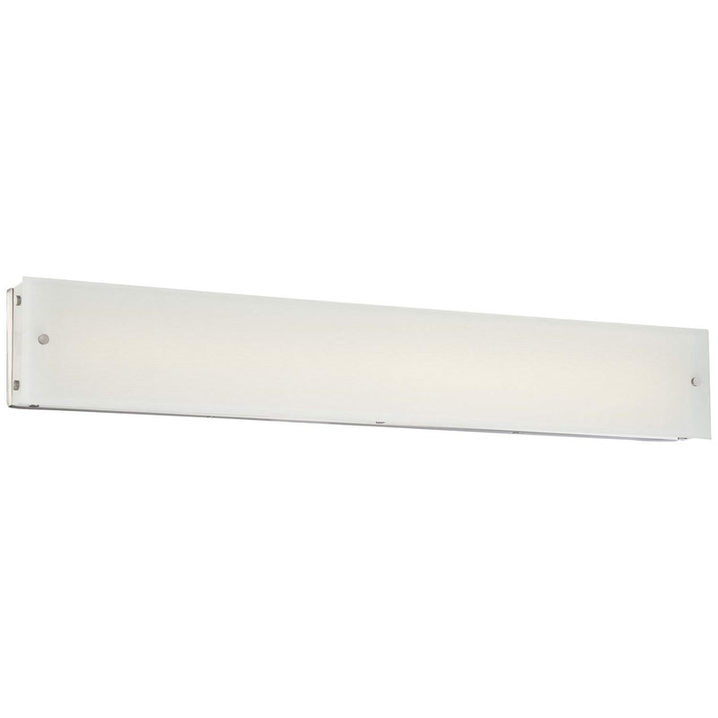George Kovacs - P1324-084-L - LED Bath - Button - Brushed Nickel