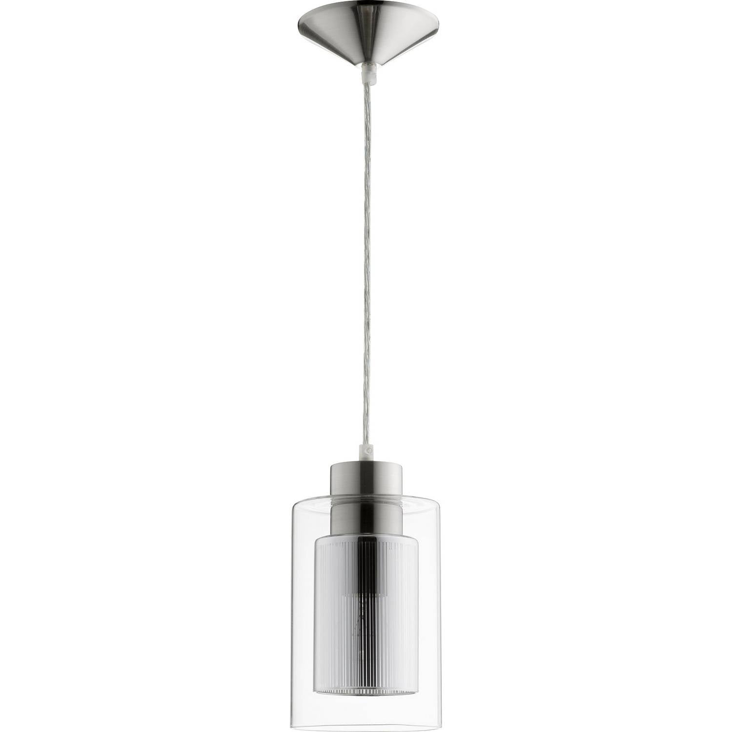 Quorum - 882-3765 - One Light Pendant - 882 Pendants - Satin Nickel