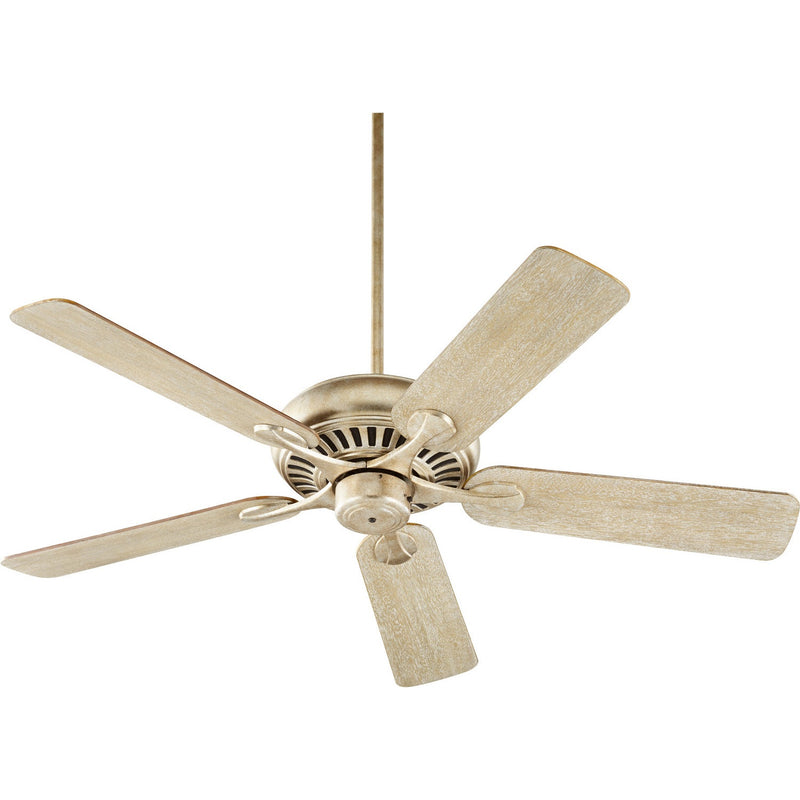 Quorum - 91525-60 - 52"Ceiling Fan - Pinnacle - Aged Silver Leaf
