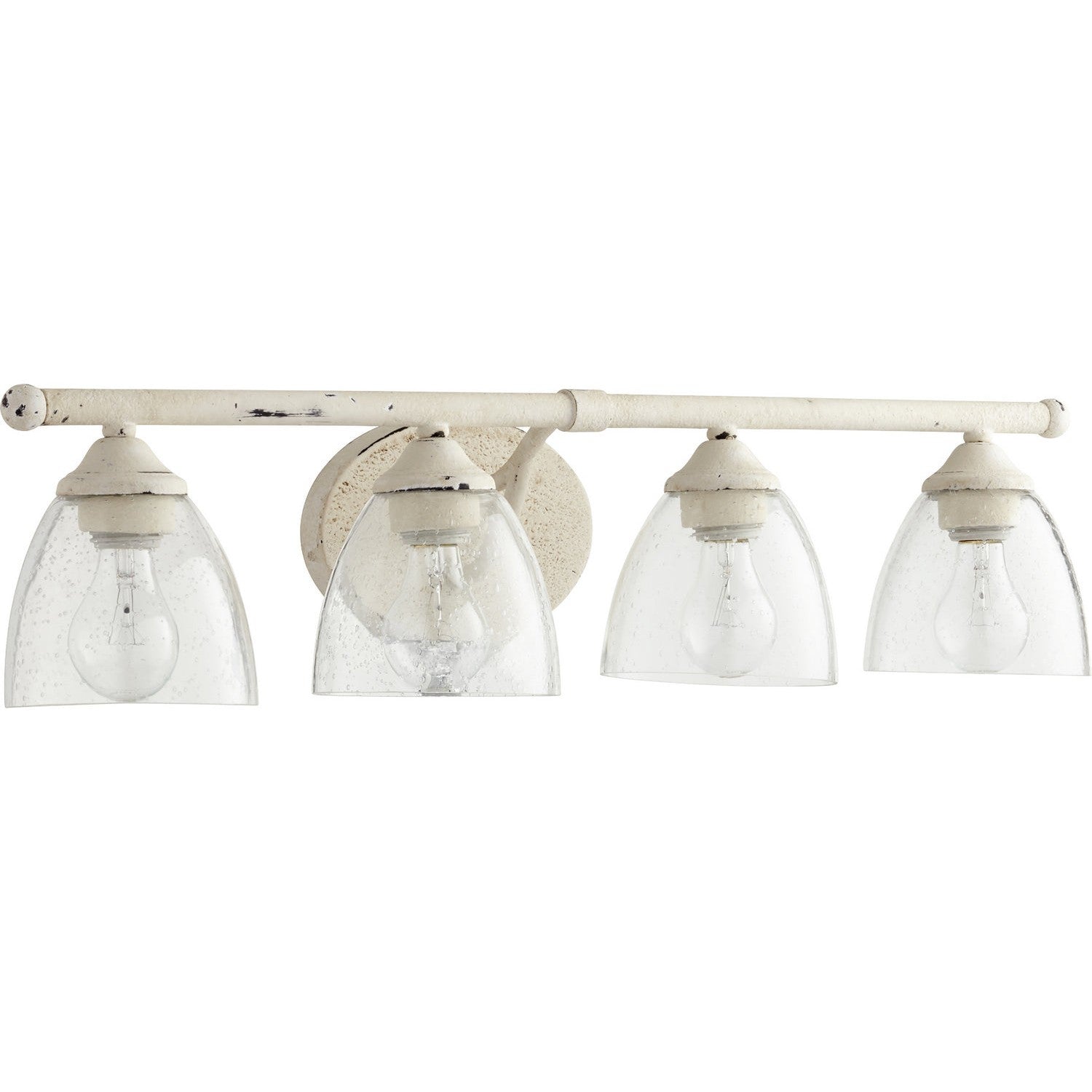 Quorum - 5150-4-70 - Four Light Vanity - Brooks - Persian White w/ Clear/Seeded