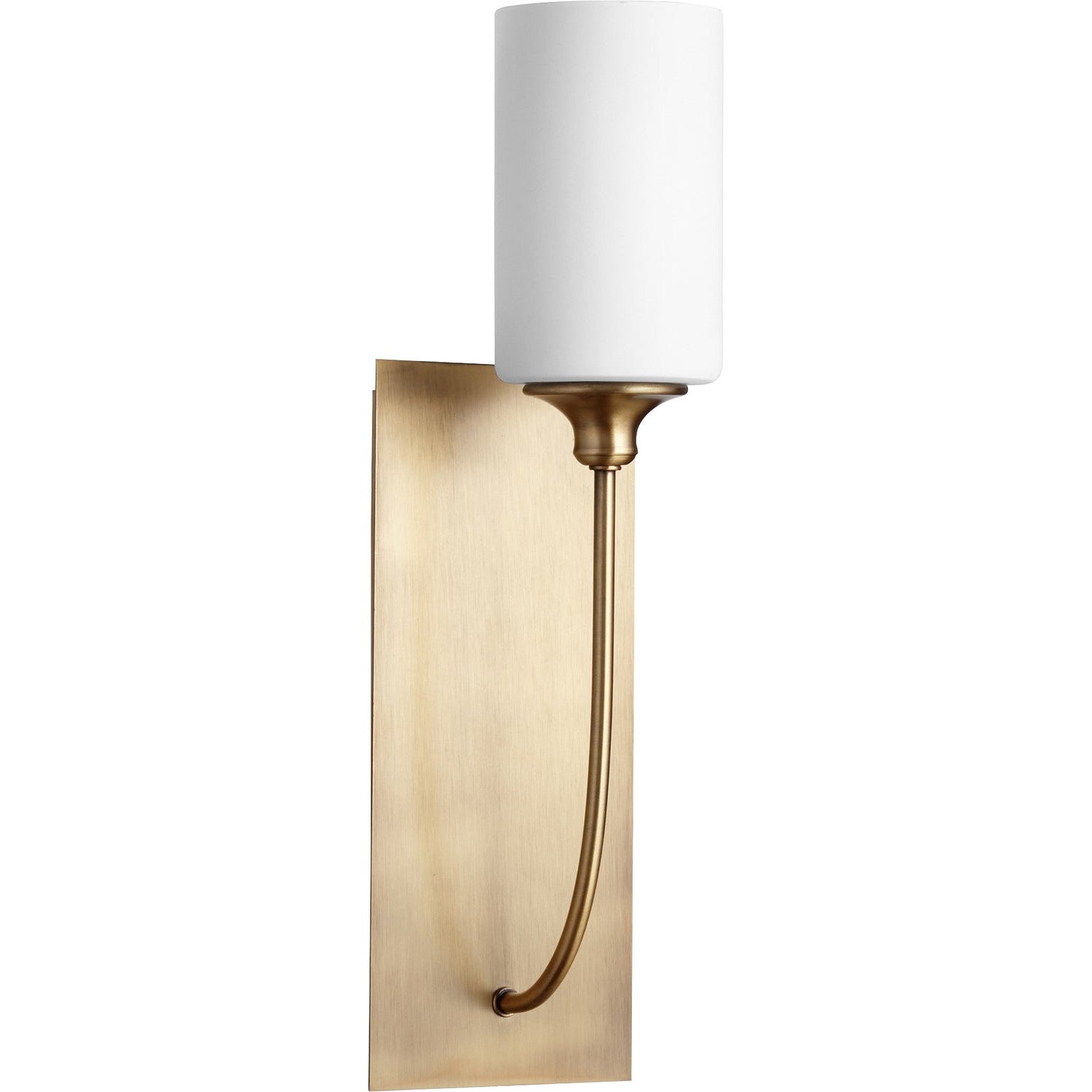 Quorum - 5209-1-80 - One Light Wall Mount - Celeste - Aged Brass