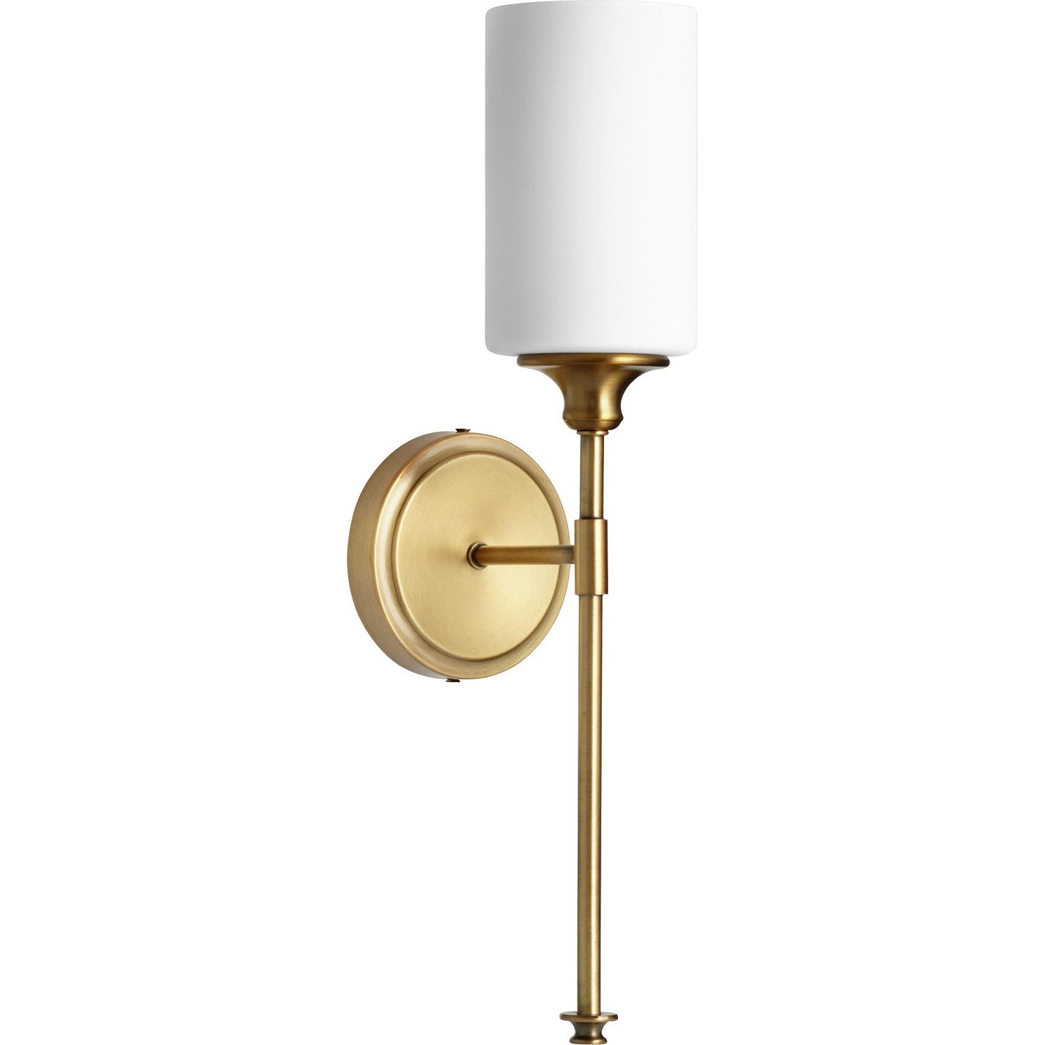 Quorum - 5309-1-80 - One Light Wall Mount - Celeste - Aged Brass