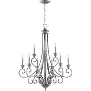 Quorum - 6054-9-64 - Nine Light Chandelier - Bryant - Classic Nickel