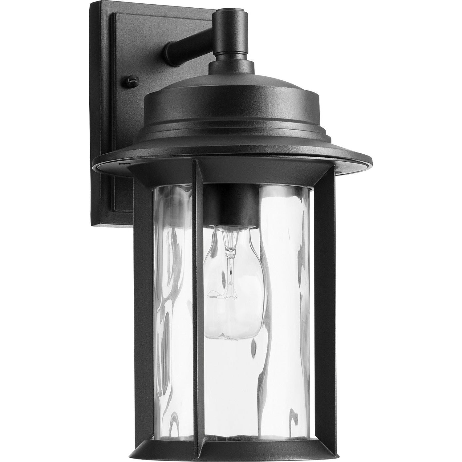 Quorum - 7246-7-69 - One Light Outdoor Lantern - Charter - Textured Black
