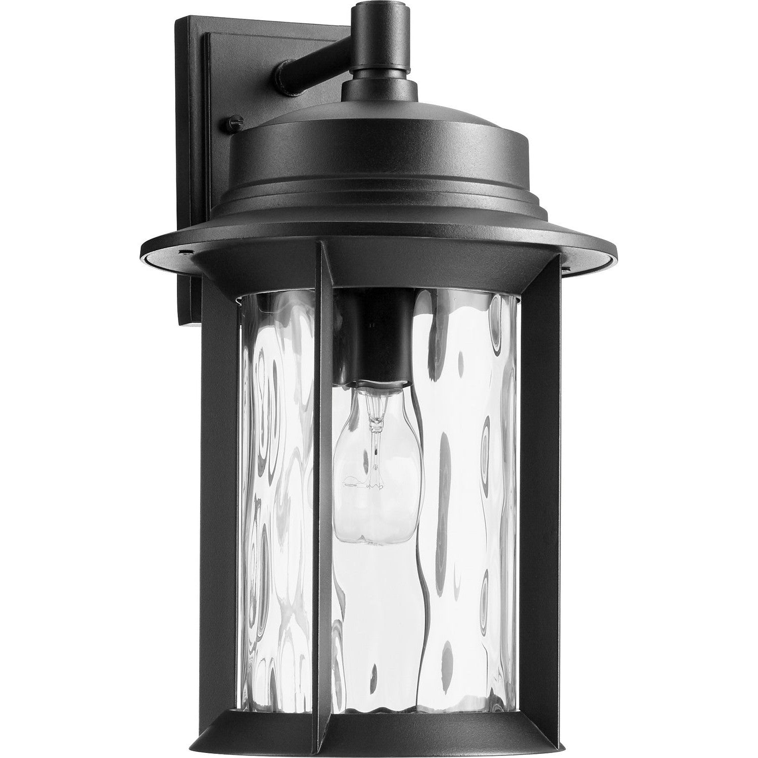 Quorum - 7246-9-69 - One Light Outdoor Lantern - Charter - Textured Black