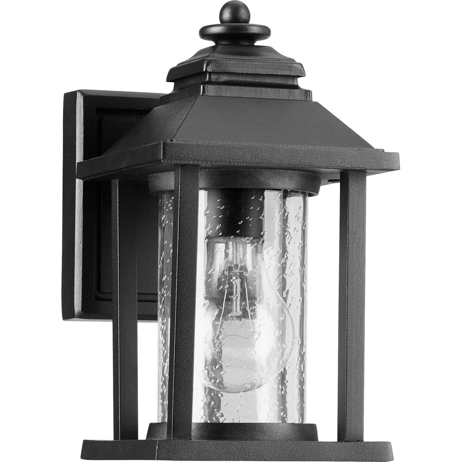 Quorum - 7270-69 - One Light Outdoor Lantern - Crusoe - Textured Black