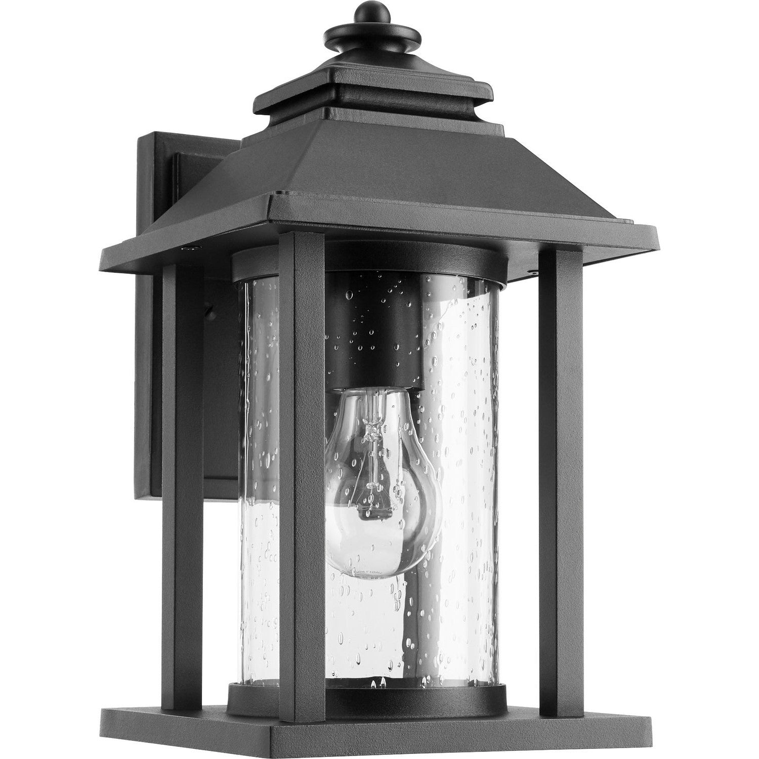 Quorum - 7271-69 - One Light Outdoor Lantern - Crusoe - Textured Black