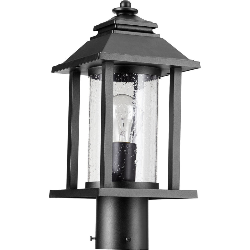 Quorum - 7274-69 - One Light Post Mount - Crusoe - Textured Black