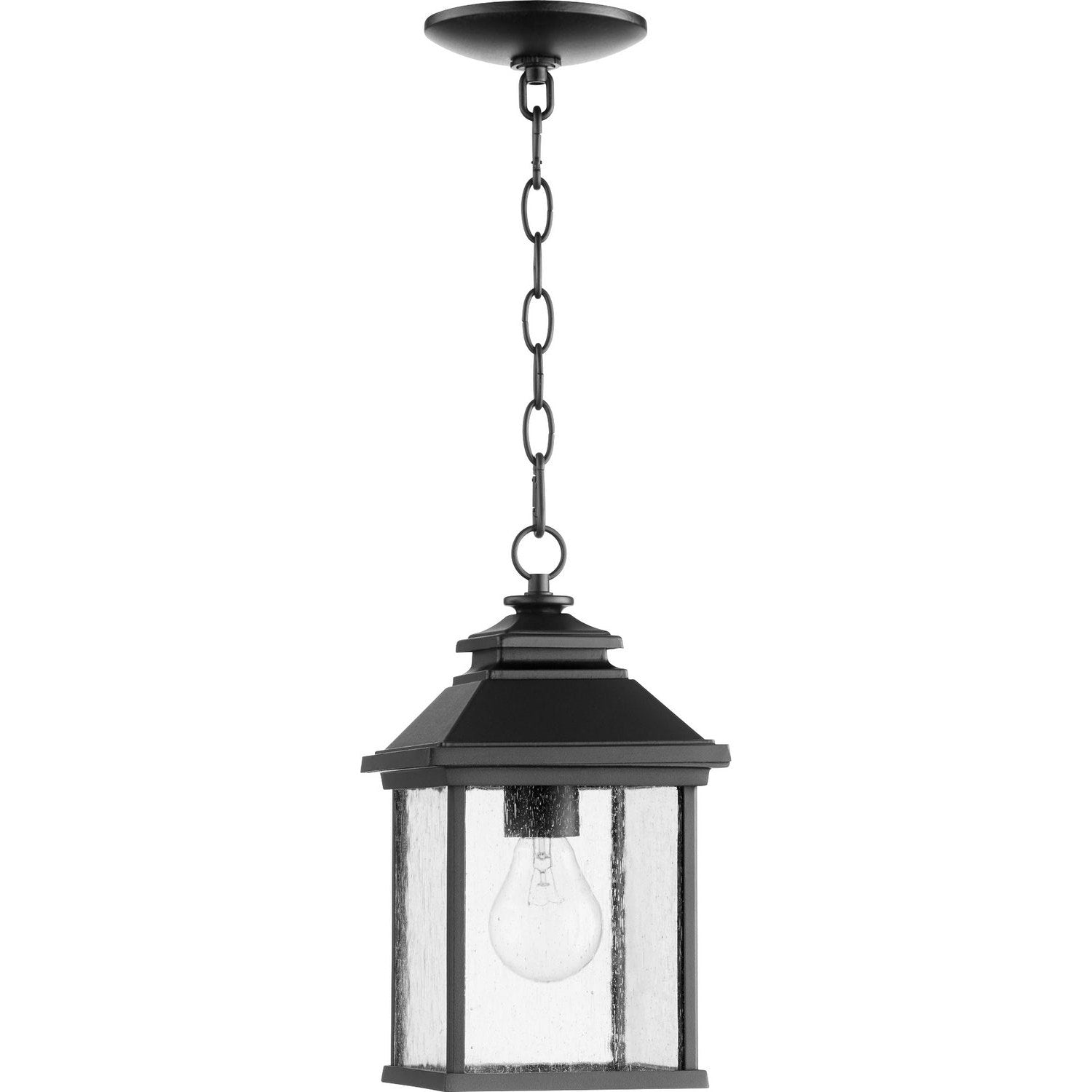 Quorum - 7941-7-69 - One Light Outdoor Lantern - Pearson - Textured Black