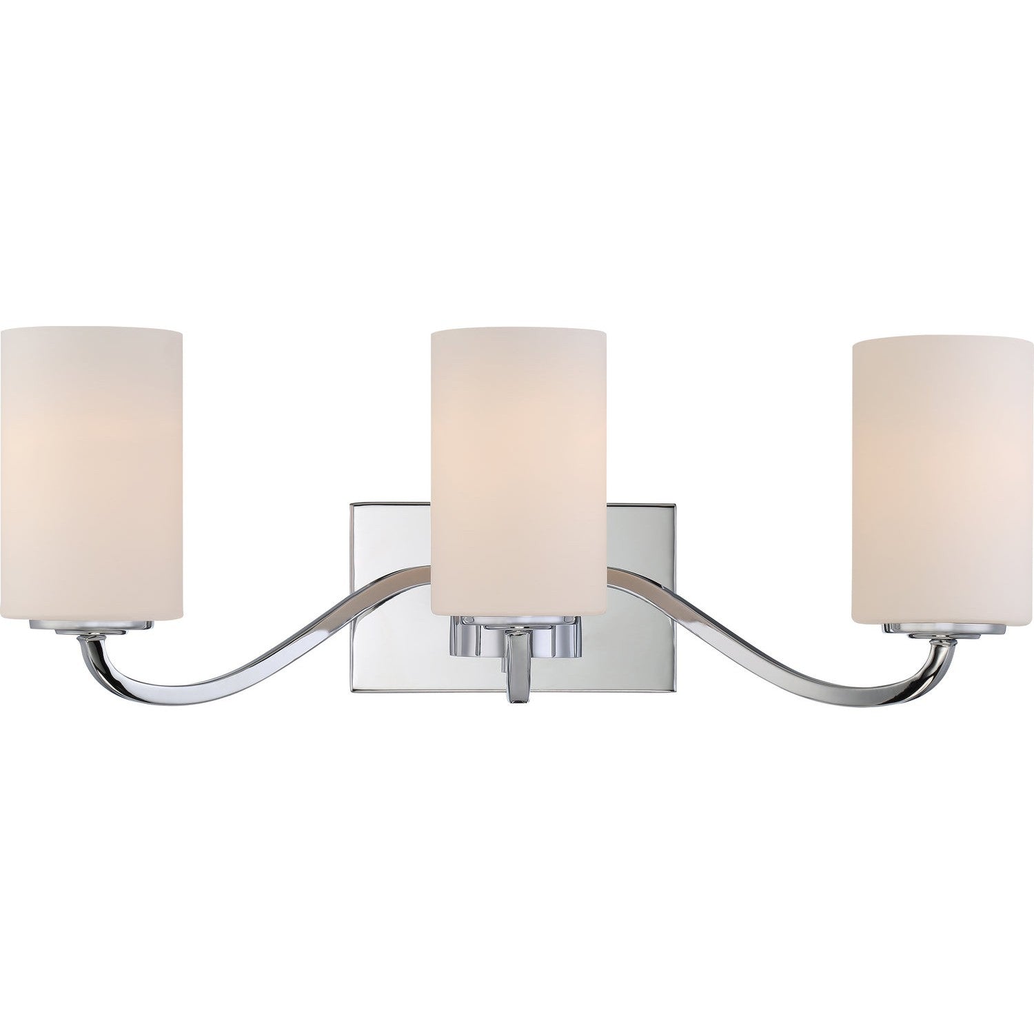 Nuvo Lighting - 60-5803 - Three Light Vanity - Willow - Polished Nickel