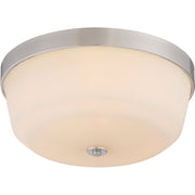 Nuvo Lighting - 60-5824 - Three Light Flush Mount - Laguna - Brushed Nickel